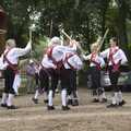 The Hoxon Hundred do some Morris dancing, BSCC Rides and the Village Fete, Brome, Suffolk - 8th July 2023