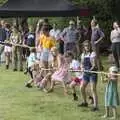 Fred and the whole village is in the tug o' war, BSCC Rides and the Village Fete, Brome, Suffolk - 8th July 2023