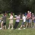 The other team gets ready for the next pull, BSCC Rides and the Village Fete, Brome, Suffolk - 8th July 2023