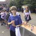 Harry wins a jar of sweets , The Primary School Summer Fête, Eye, Suffolk - 17th July 2023