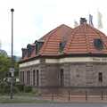 An old building from 1915, A Walk To The Rheinturm, Düsseldorf, Germany - 29th July 2023