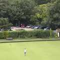 Some dude plays bowls, The Irish Massive do Framlingham and Southwold, Suffolk - 9th August 2023