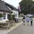 The Castle Inn, as in The Detectorists, The Irish Massive do Framlingham and Southwold, Suffolk - 9th August 2023