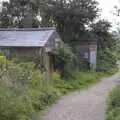 Derelict public toilets on Ferry Road, The Irish Massive do Framlingham and Southwold, Suffolk - 9th August 2023