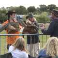 The Dinosaur wranglers meet the people, The Old Buckenham Not Air Balloon Festival, Norfolk - 13th August 2023