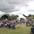 The festival arena fills up, The Old Buckenham Not Air Balloon Festival, Norfolk - 13th August 2023