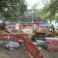 The previous Hay Hill has been demolished, Shoe Shopping in Norwich, Norfolk - 16th August 2023