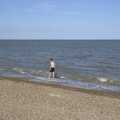There's a bit of swimming in the sea, A Cambridge Reunion on the Beach, Dunwich, Suffolk - 23rd August 2023