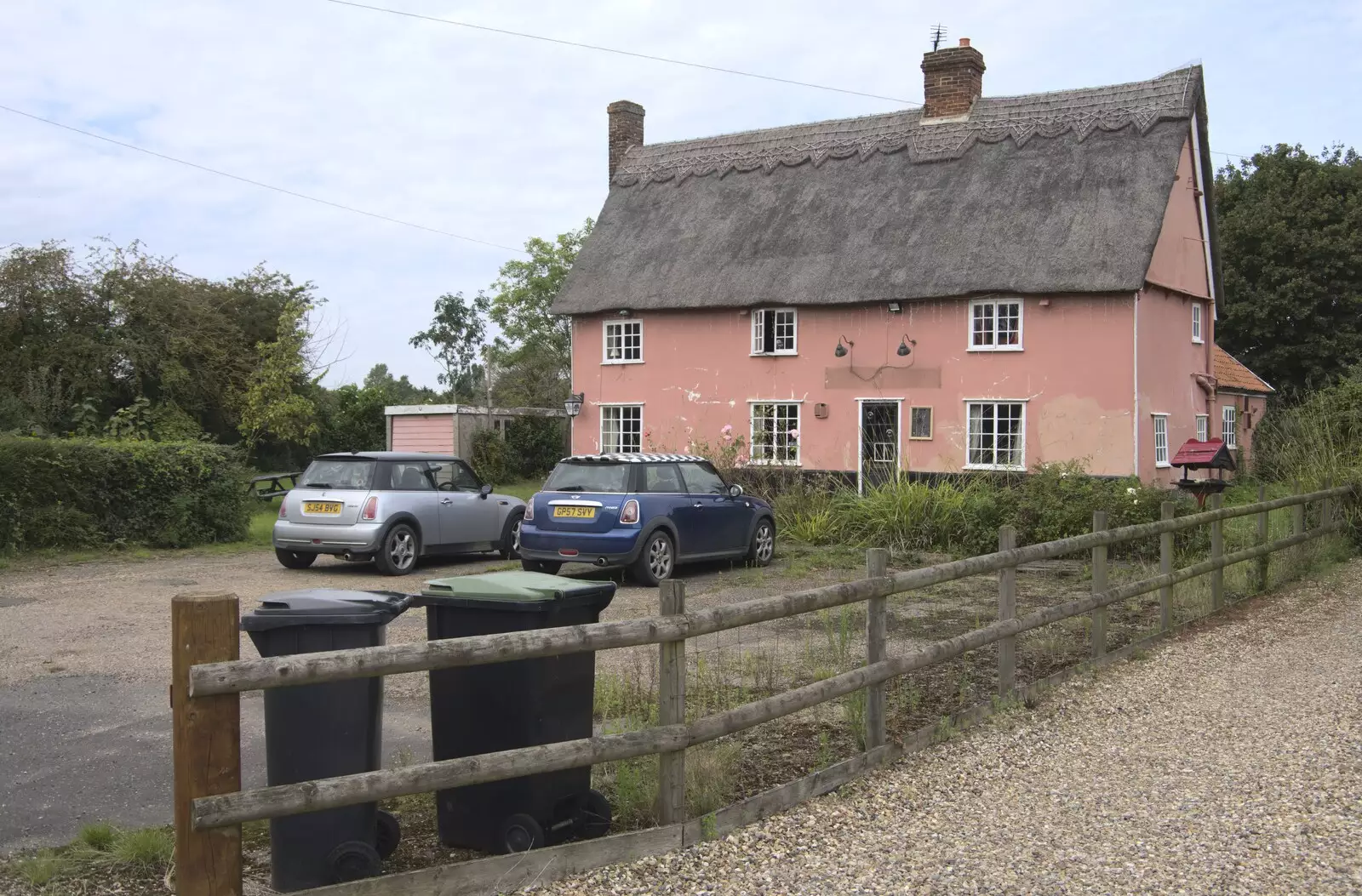 Another look at the former Bedfield Crown, from The BSCC at the Cock Inn and a Flute Exam, Bedfield, Suffolk - 25th August 2023