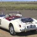 There's a nice MG Roadster at Brancaster Staithe, Camping on the Edge at Snettisham Beach, Norfolk - 28th August 2023
