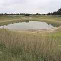 The resevoir on West's farm is running dry, The Dragonfly Ride at Star Wing Brewery, Redgrave, Suffolk - 2nd September 2023