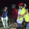 More hugs for the riders, The Dragonfly Ride at Star Wing Brewery, Redgrave, Suffolk - 2nd September 2023