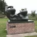 A reclining figure by Henry Moore, Fred and the SYWO at Snape Maltings, Snape, Suffolk - 3rd September 2023