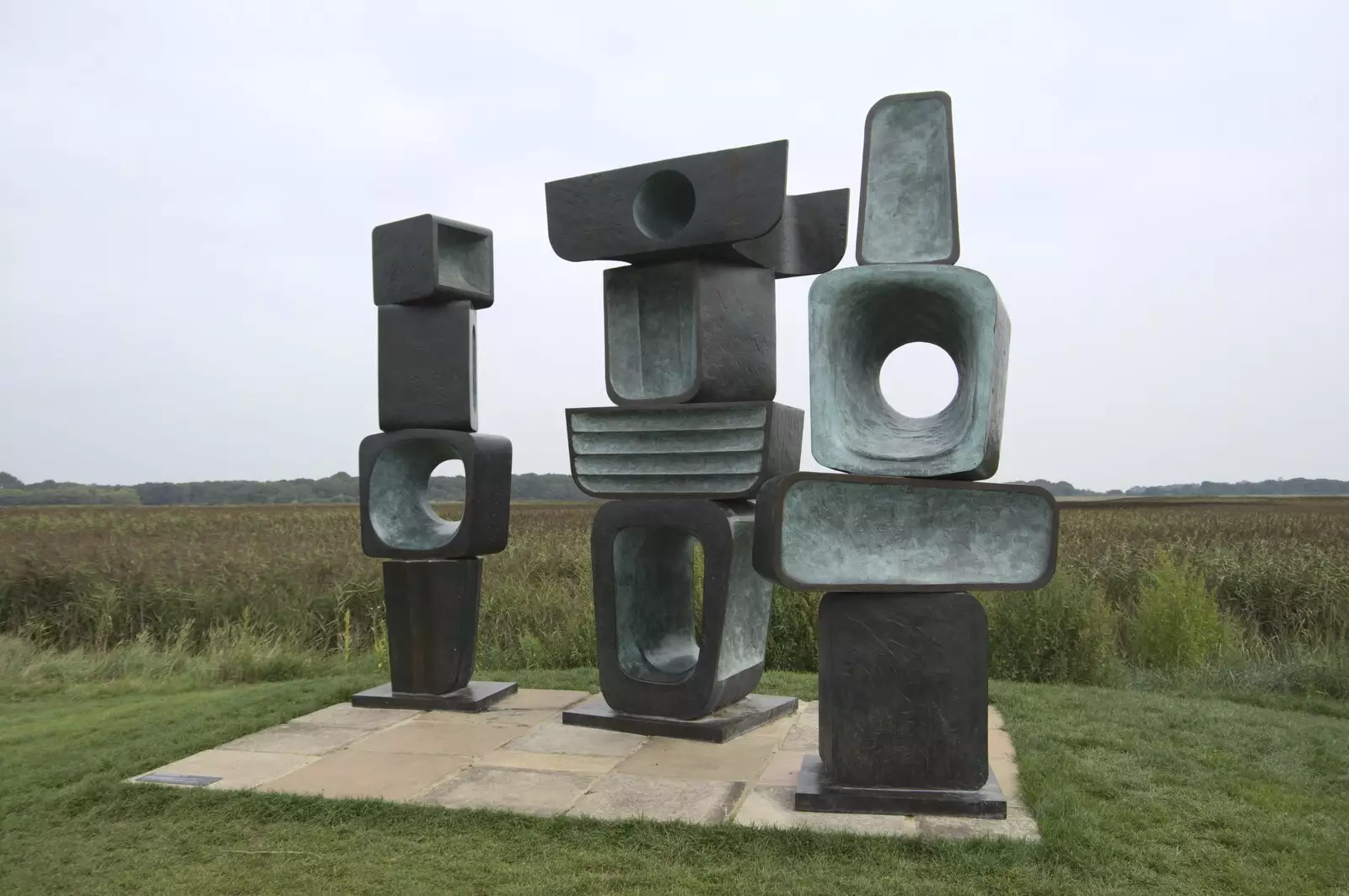 The Family of Man by Barbara Hepworth, from Fred and the SYWO at Snape Maltings, Snape, Suffolk - 3rd September 2023