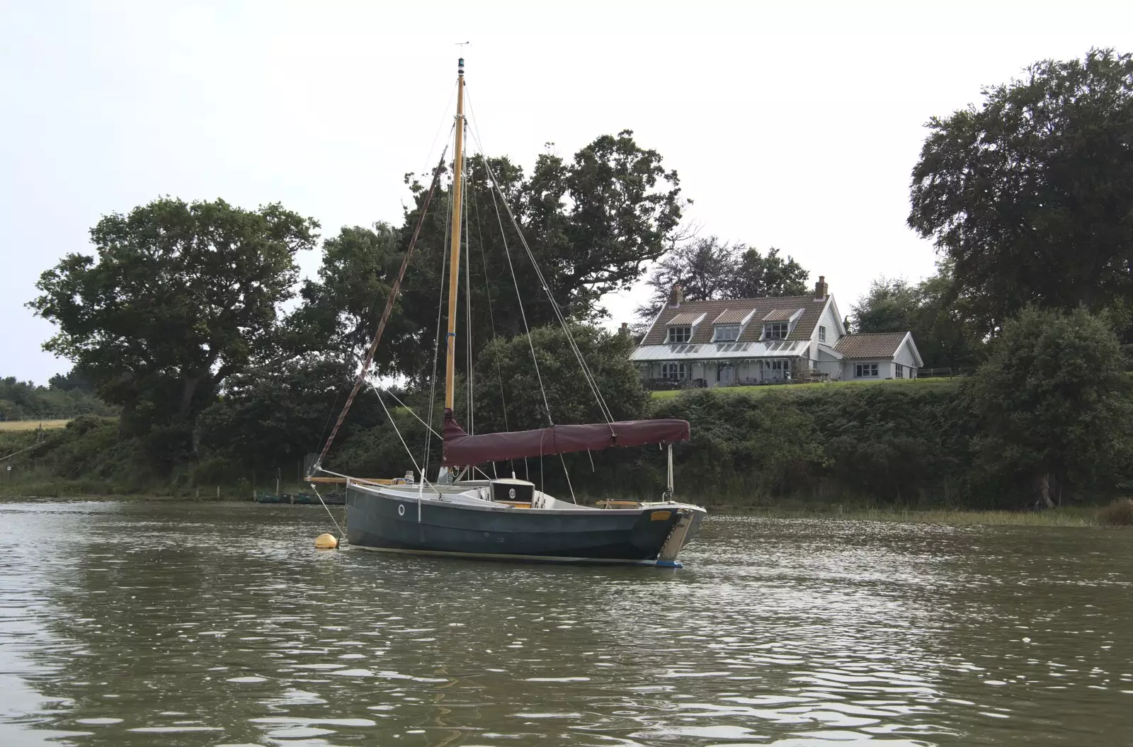 The house which Princess Margaret used to visit, from Fred and the SYWO at Snape Maltings, Snape, Suffolk - 3rd September 2023