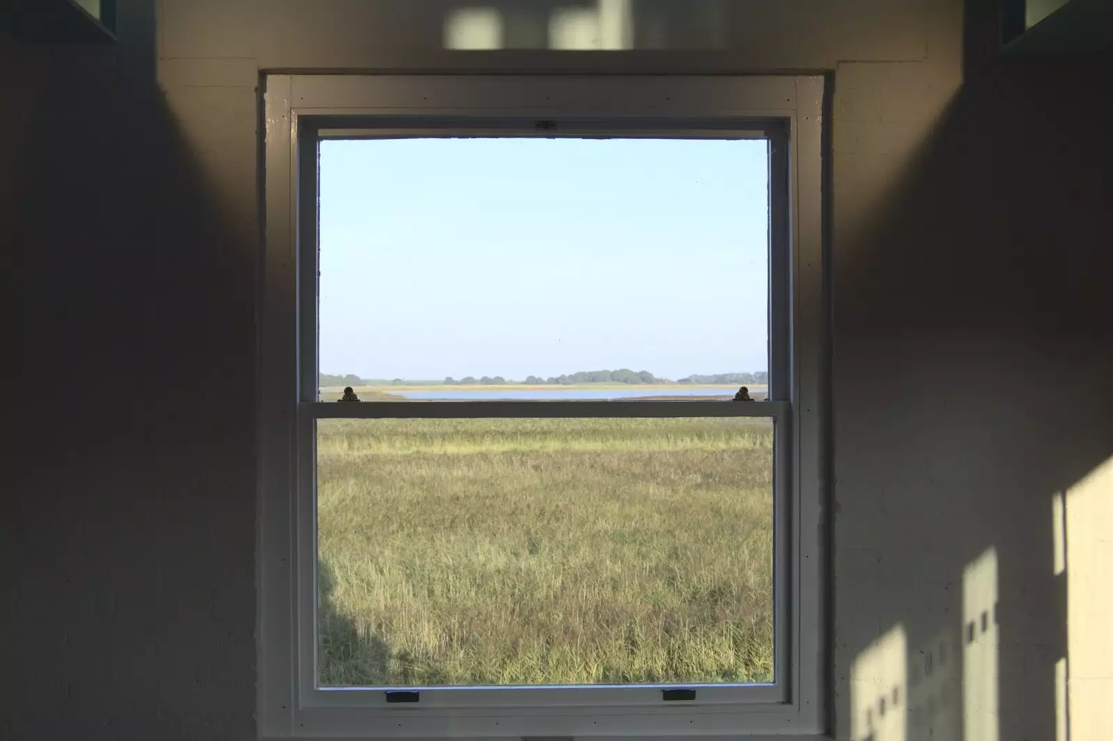 The upstairs café has amazing views, from Fred and the SYWO at Snape Maltings, Snape, Suffolk - 3rd September 2023