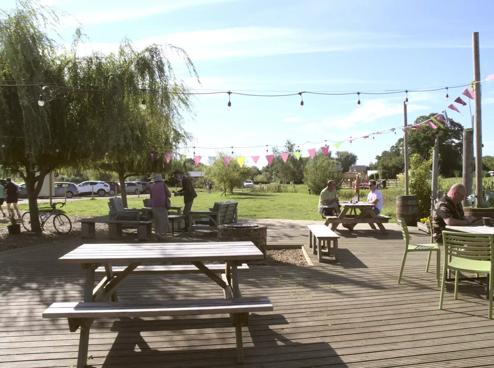 The café at Old Buckenham, from Isobel's Pantomime Workshop, Town Hall, Eye - 9th September 2023