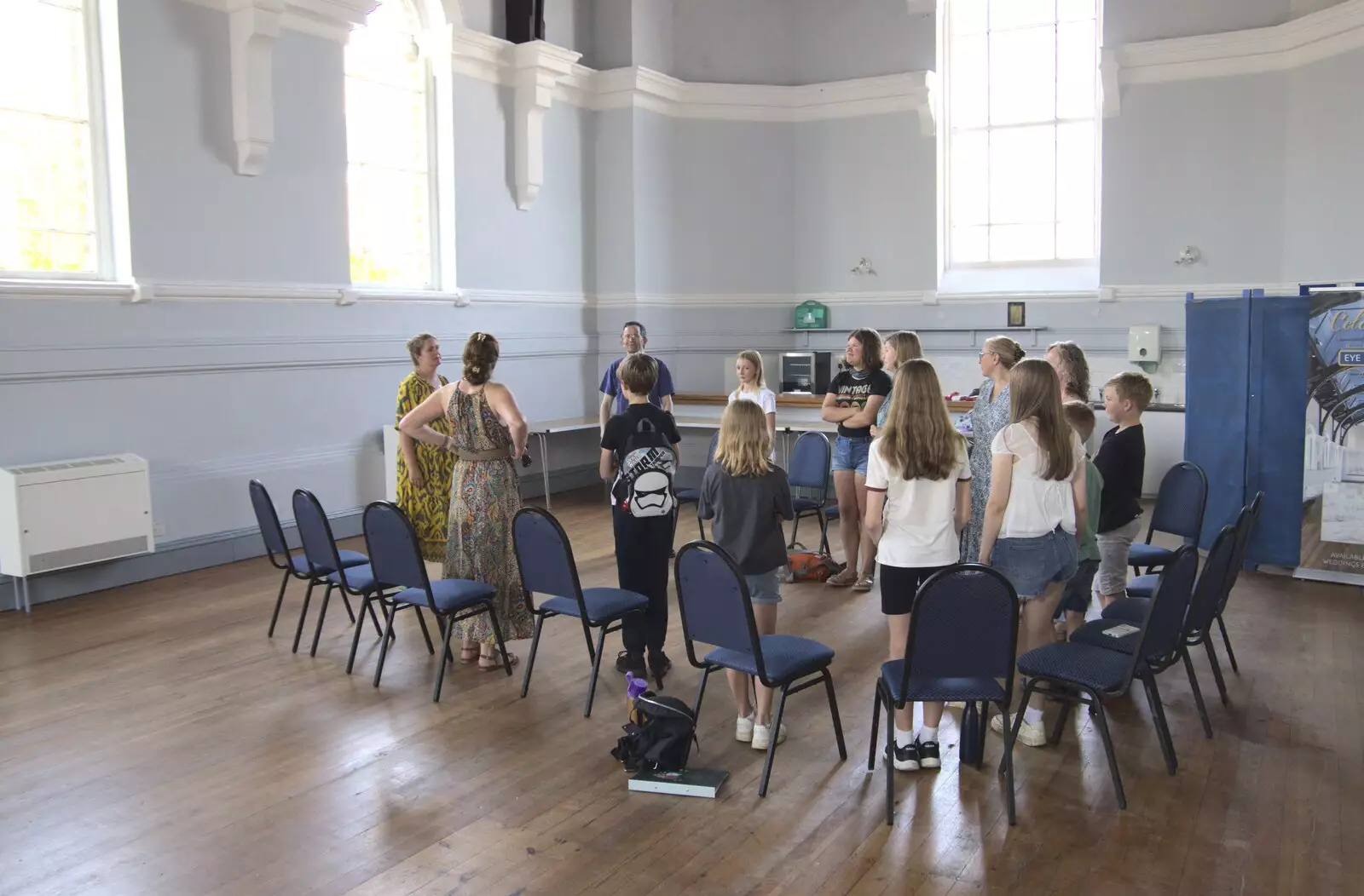 Some sort of character development occurs, from Isobel's Pantomime Workshop, Town Hall, Eye - 9th September 2023