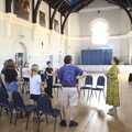 Isobel continues the workshop, Isobel's Pantomime Workshop, Town Hall, Eye - 9th September 2023