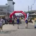 It's the end of the Coastal 10-mile run, A Postcard From Felixstowe Ferry, Suffolk - 10th September 2023