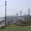 Late summer haze on the seafront, A Postcard From Felixstowe Ferry, Suffolk - 10th September 2023