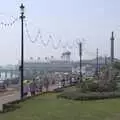 Late summer haze on the seafront, A Postcard From Felixstowe Ferry, Suffolk - 10th September 2023