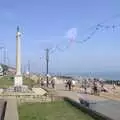 A war memorial on the promenade, A Postcard From Felixstowe Ferry, Suffolk - 10th September 2023