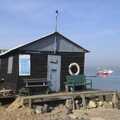 The Harbourmaster's office is all different angles, A Postcard From Felixstowe Ferry, Suffolk - 10th September 2023