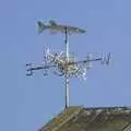 A salmon weather vane, A Postcard From Felixstowe Ferry, Suffolk - 10th September 2023