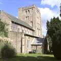 The Norman tower at St. Andrew's, South Lopham, A Long Walk and a Long Ride, Hoxne and Kenninghall - 14th September 2023