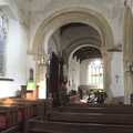 The nave of St. Andrew's, A Long Walk and a Long Ride, Hoxne and Kenninghall - 14th September 2023