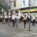 Morris dancing on St. John Maddermarket, A Brome Quiz and a Morris Dancing Festival, Norwich - 16th September 2023