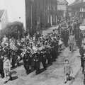 A photo of a march through Eye in 1949, Isobel's Second Pantomime Workshop, and the GSB at Yaxley, Suffolk - 17th September 2023