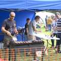 A barbeque occurs, The GSB at the Scouts' Duck Race, The Pennings, Eye - 23rd September 2023