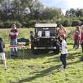 A US-Army Jeep, The GSB at the Scouts' Duck Race, The Pennings, Eye - 23rd September 2023