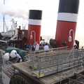 The steamer sets sail, The Waverley Paddle Steamer at Southwold Pier, Suffolk - 27th September 2023