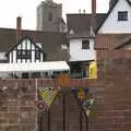 Triangular mosaics near the Saracen's Head in Diss, Another Afternoon at the Zoo, Banham, Norfolk - 1st October 2023