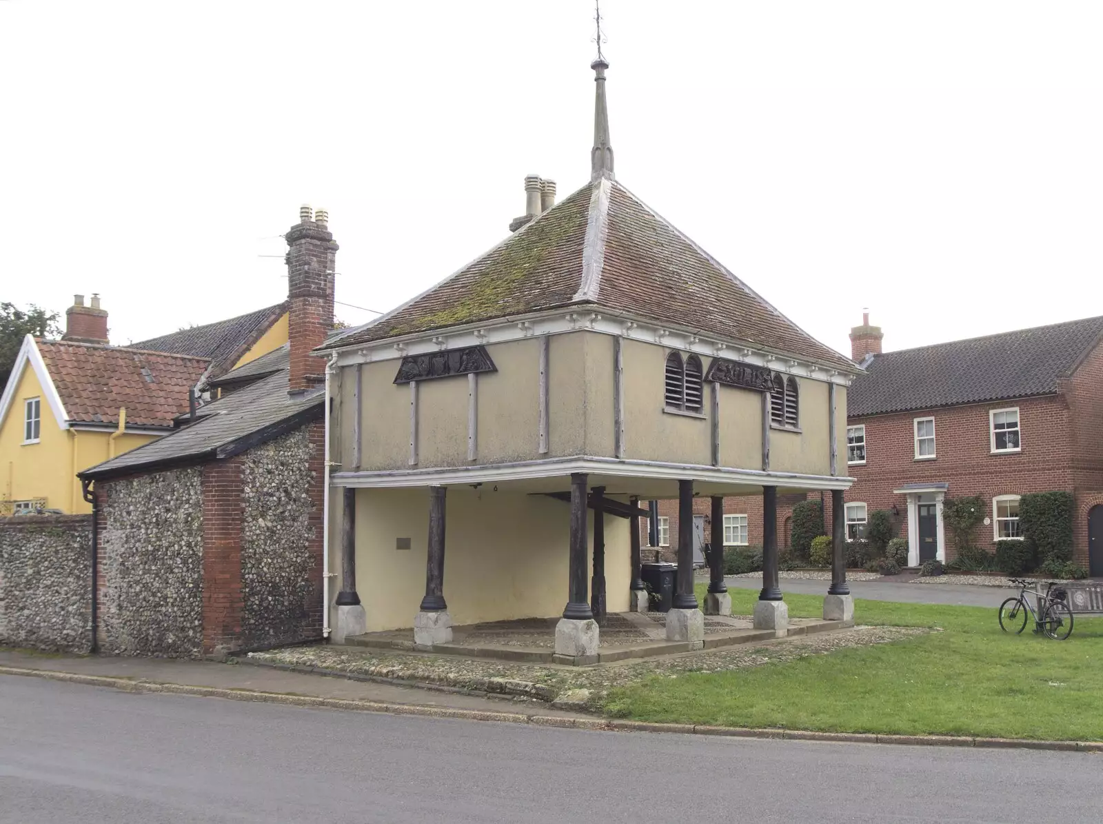 Another view of the Market Cross, from A Postcard From New Buckenham, Norfolk - 5th October 2023