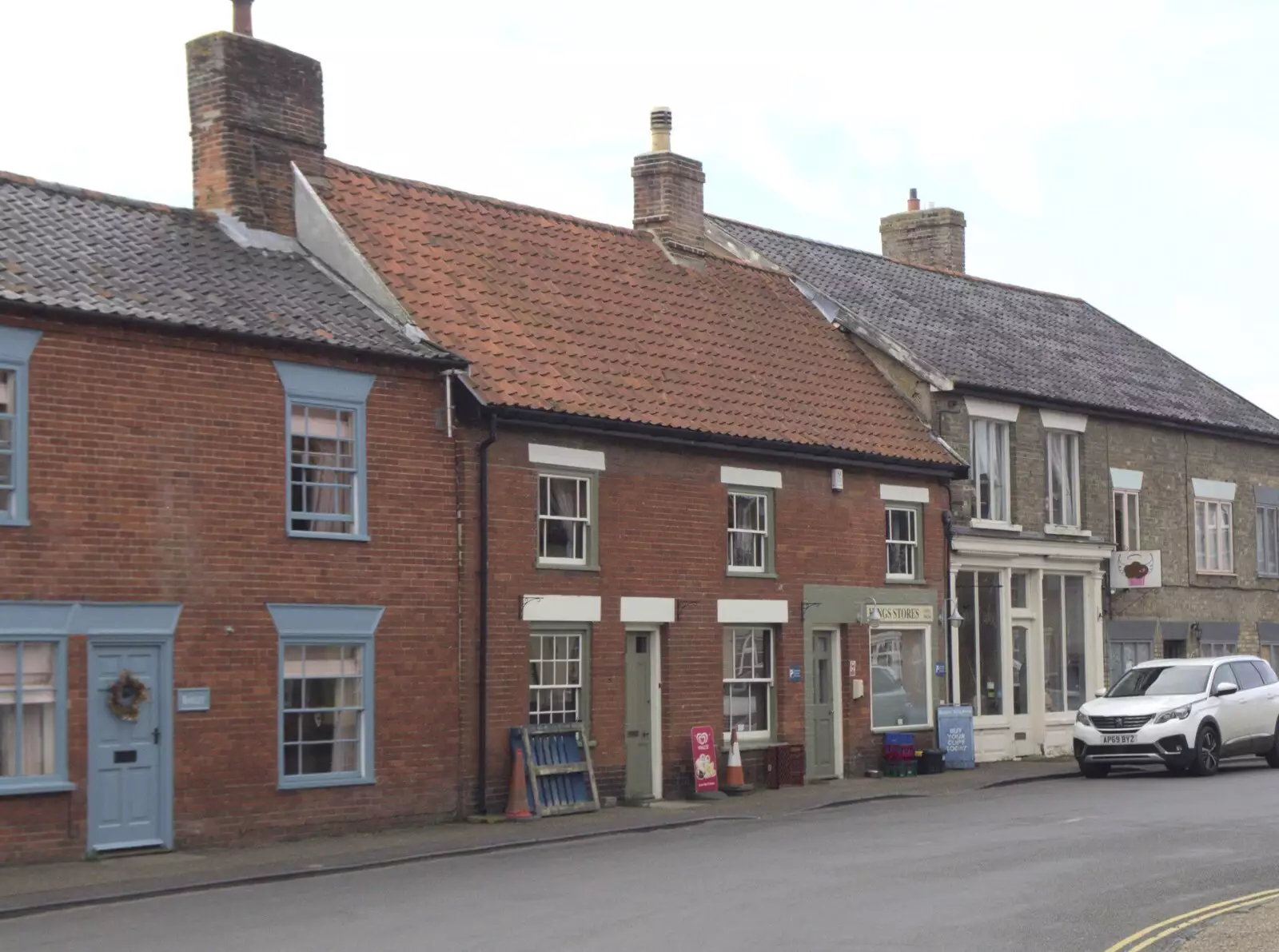 The village shop, from A Postcard From New Buckenham, Norfolk - 5th October 2023