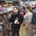 Fred stocks up on quality healthy snacks, A Day in Blackrock North, County Louth, Ireland - 7th October 2023