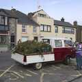 A Volkswagen T25 van hauls away some old plants, A Day in Blackrock North, County Louth, Ireland - 7th October 2023