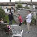 We chat to Evelyn in the garden, A Day in Blackrock North, County Louth, Ireland - 7th October 2023