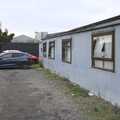 The back of the car hire place is a bit dodgy, A Day in Blackrock North, County Louth, Ireland - 7th October 2023