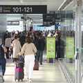 The departure area is rammed as usual, A Day in Blackrock North, County Louth, Ireland - 7th October 2023