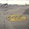 The 200R sign on the apron, A Day in Blackrock North, County Louth, Ireland - 7th October 2023