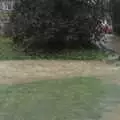 Water surges past houses in Wattisfield, Tales From The Floods, Bury St. Edmunds and Walsham Le Willows, Suffolk - 20th October 2023