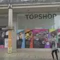 There are still remains of Topshop, Tales From The Floods, Bury St. Edmunds and Walsham Le Willows, Suffolk - 20th October 2023