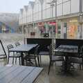 There's not much call for outdoor seating, Tales From The Floods, Bury St. Edmunds and Walsham Le Willows, Suffolk - 20th October 2023