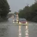 The A143 as we near the Thrandeston exit, Tales From The Floods, Bury St. Edmunds and Walsham Le Willows, Suffolk - 20th October 2023