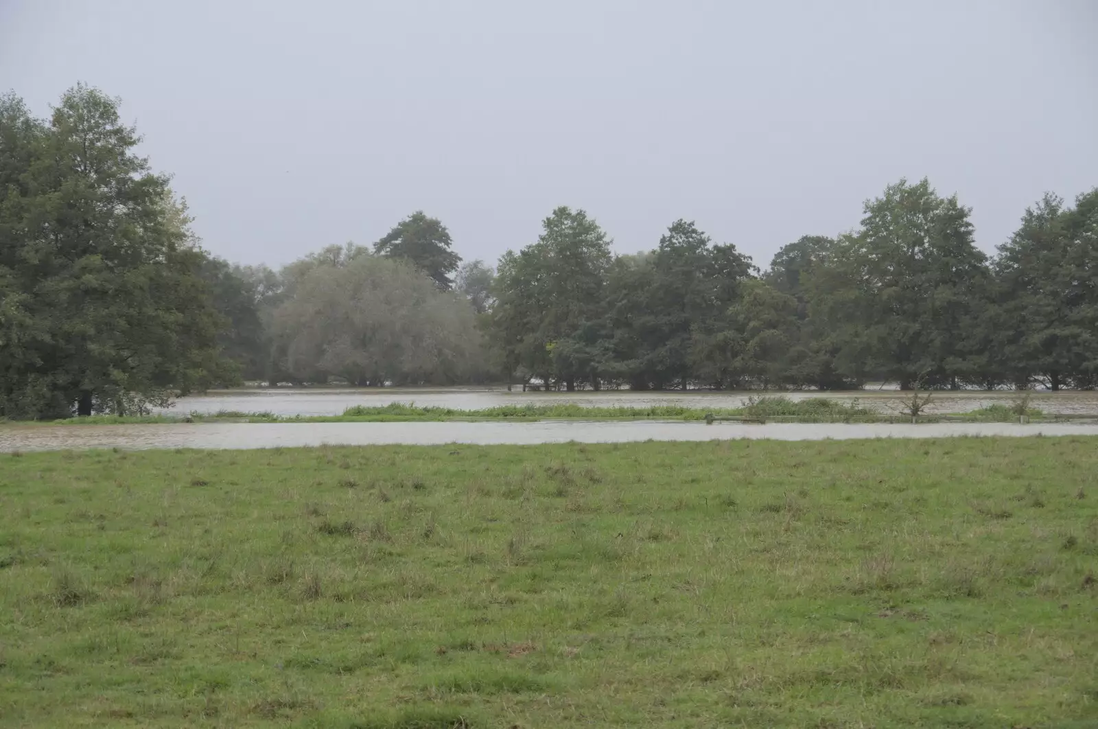 The flood plains of the Waveney Valley, from Tales From The Floods, Bury St. Edmunds and Walsham Le Willows, Suffolk - 20th October 2023